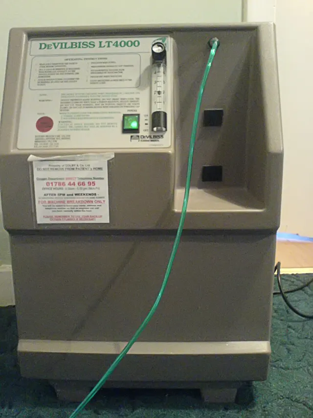 Oxygen concentrator 5L — home use